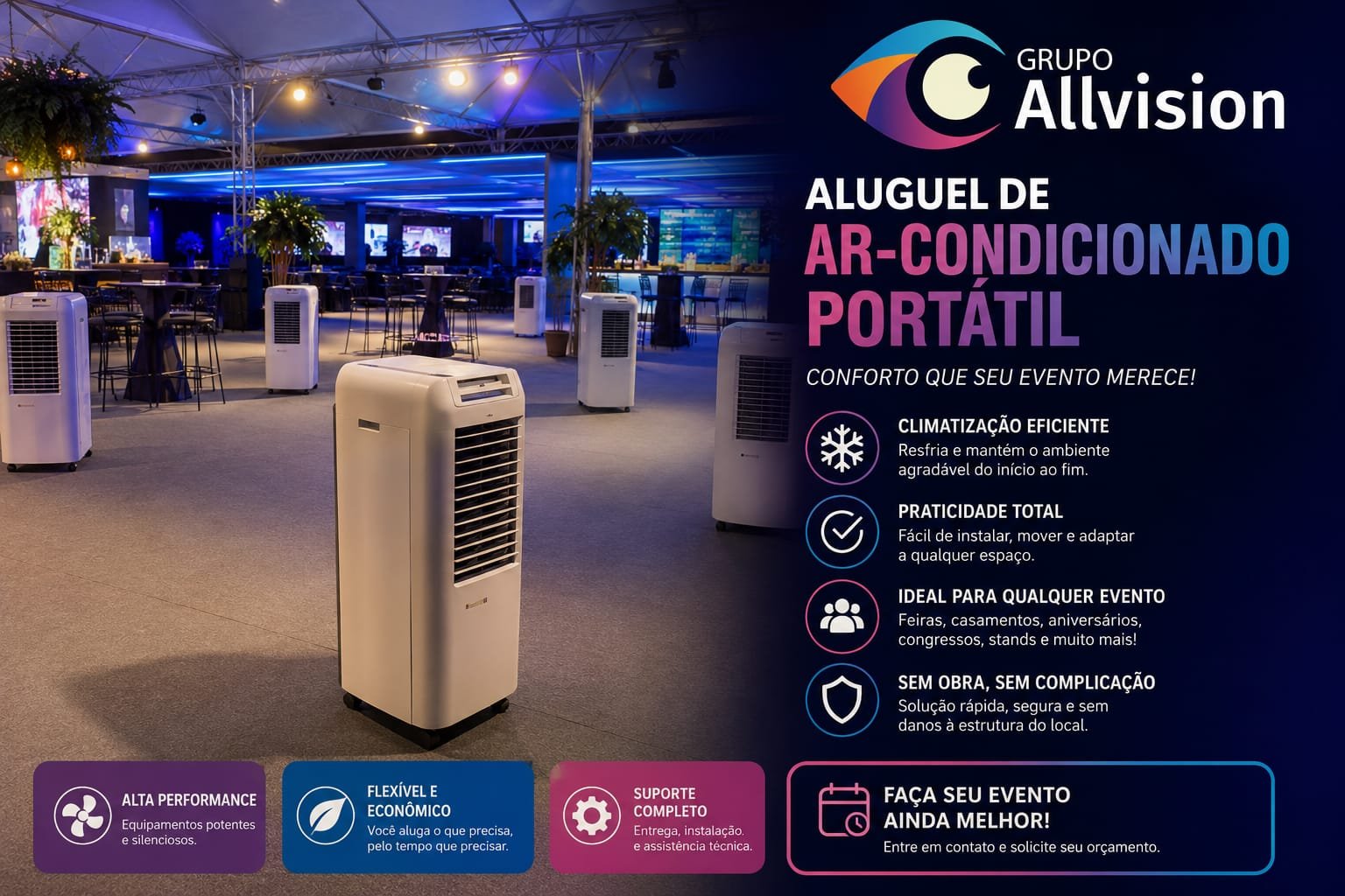ALUGUEL DE AR-CONDICIONADO EM ARACAJU E TODO SERGIPE