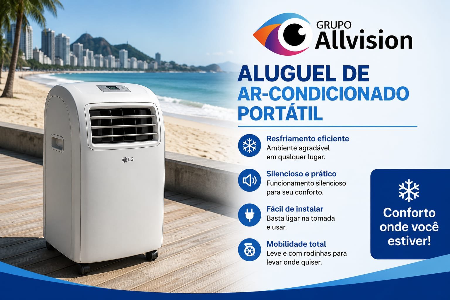 ALUGUEL DE AR-CONDICIONADO EM ARACAJU E TODO SERGIPE